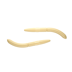 LIBRA LURES FATTY D'WORM 75mm 005 CHEESE